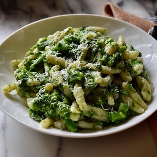 Broccoli Rabe Cavatelli Pasta