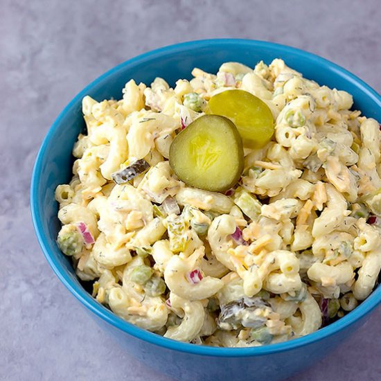 Dill Pickle Pasta Salad