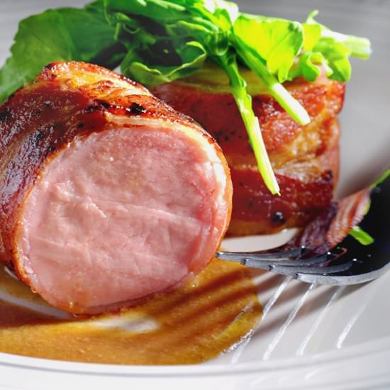 Bacon-Wrapped Pork Tenderloin