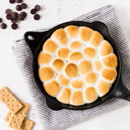 Skillet S’mores Dip