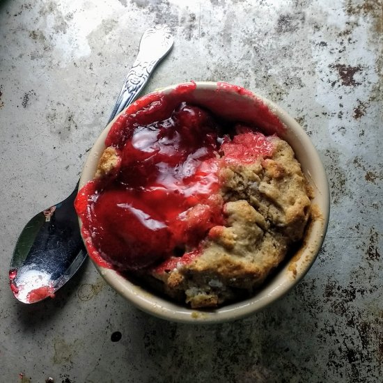 Gluten Free Strawberry Cobbler