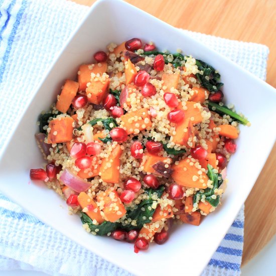 Fall Quinoa Sweet Potato Salad