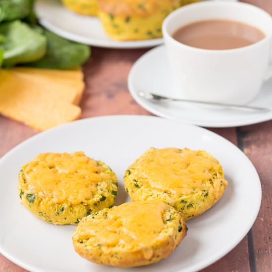 Sweet Potato Spinach Scones