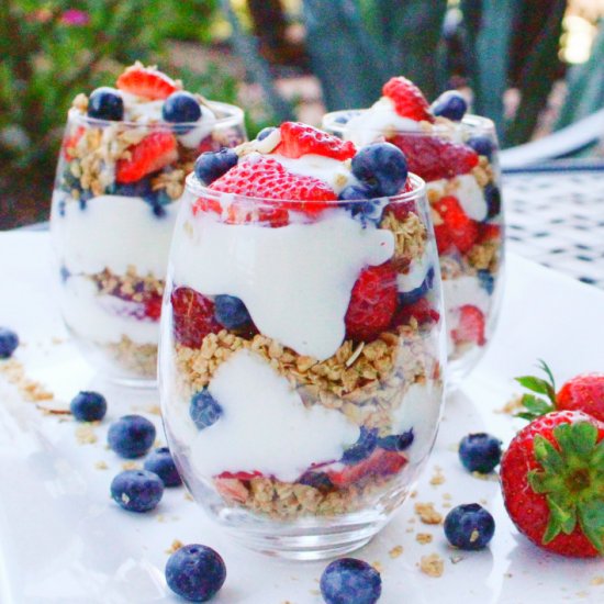 Fruit and Yogurt Parfait