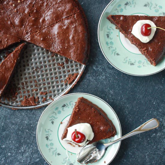 Chocolate Hazelnut Buckwheat Cake