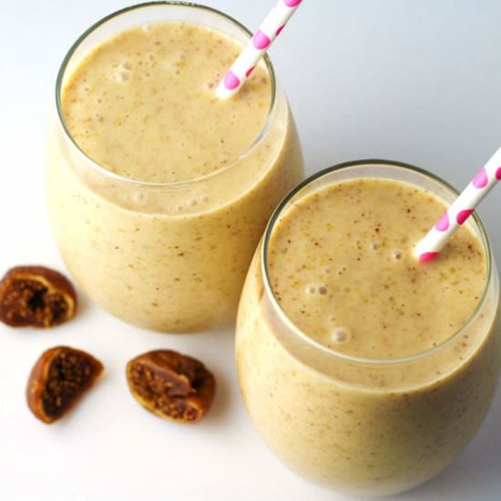 Fig and Almond Butter Smoothie