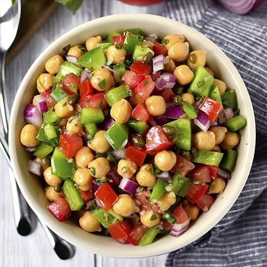 Italian Chickpea Salad