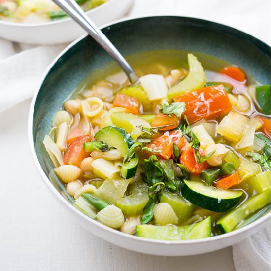 Provençal Summer Vegetable Soup