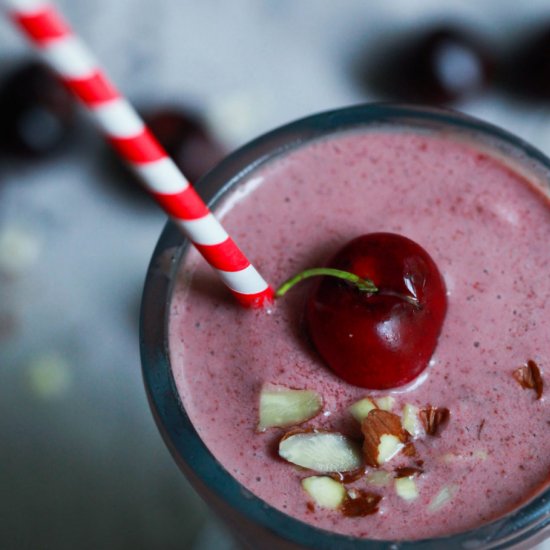 Cherry Almond Bedtime Smoothie