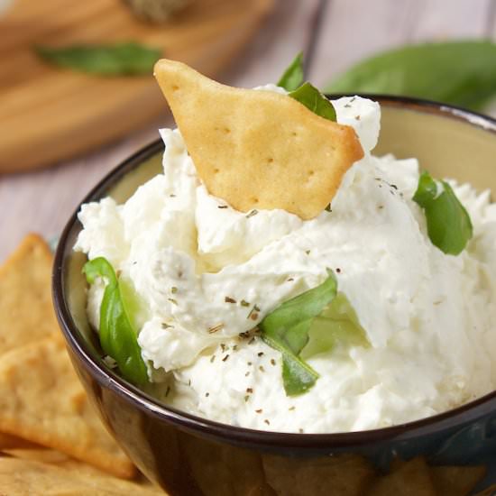 Easy Garlic Feta Dip