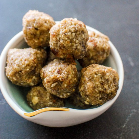 Maca Almond Balance Balls