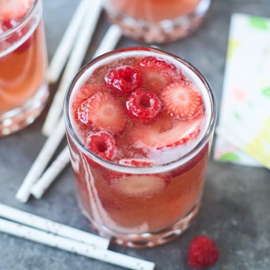 Sparkling Rosé Sangria