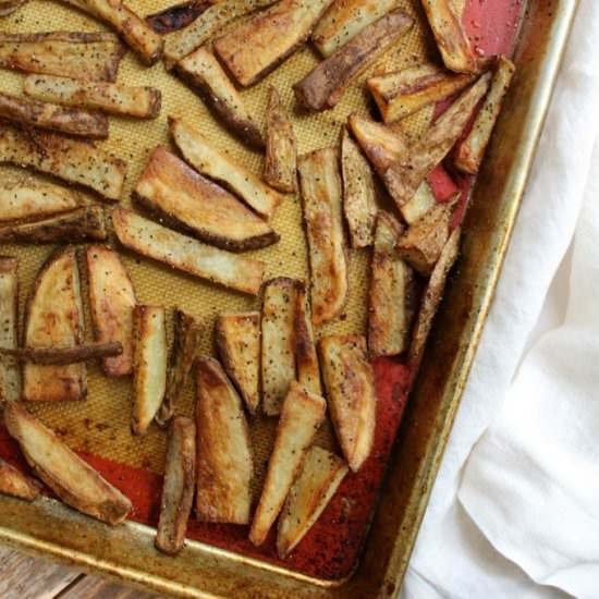 Healthy Baked French Fries