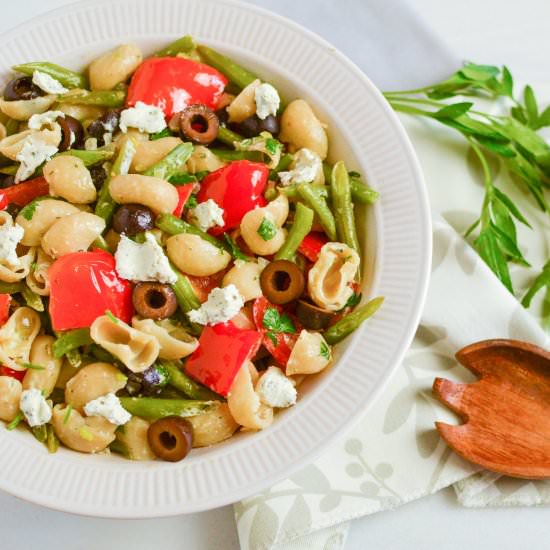 Green Beans & Pepper with Shells