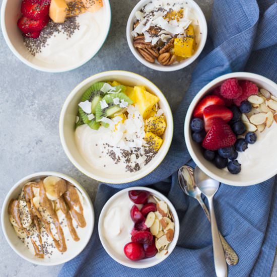 Yogurt Breakfast Bowls