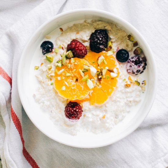 Bircher Muesli Overnight Oats