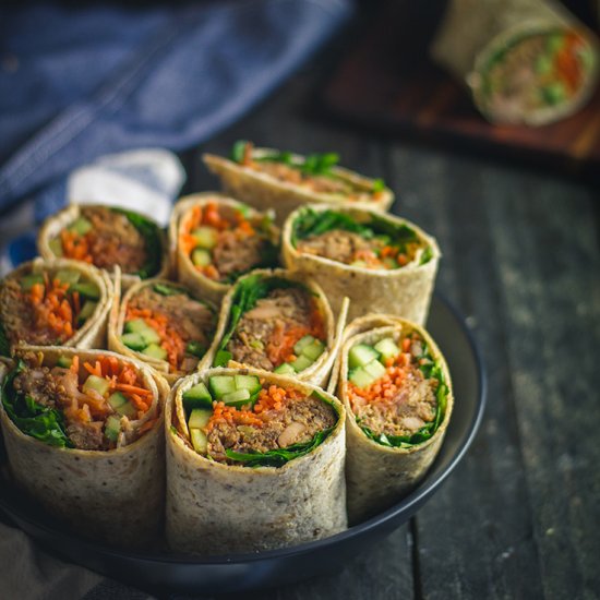 Bulgogi Pork & Kimchi Wraps