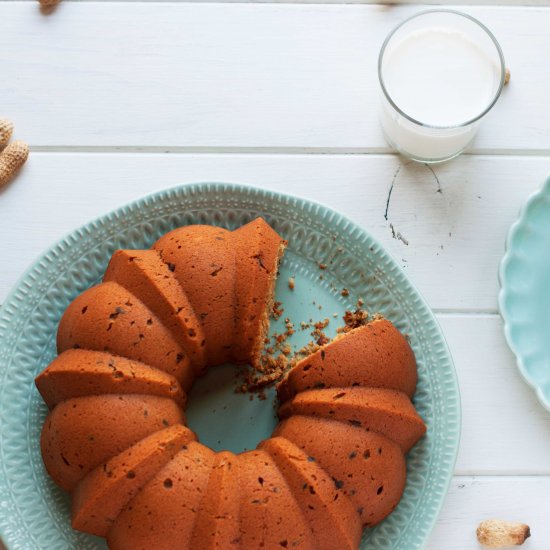 Peanut butter bundt cake