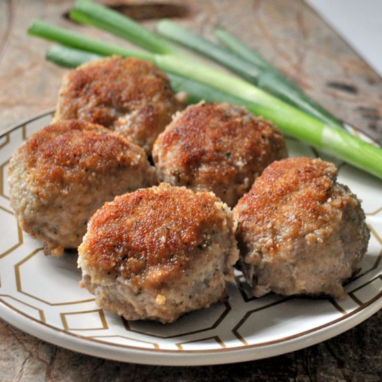 Turkey and Pork Patties (Kotleti)