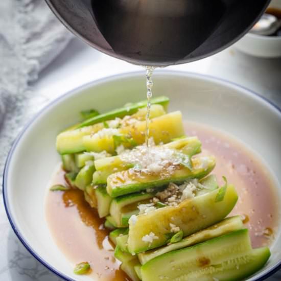 5 Minutes Zucchini Salad