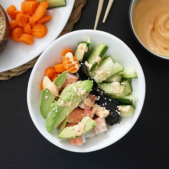 California Roll Bowl