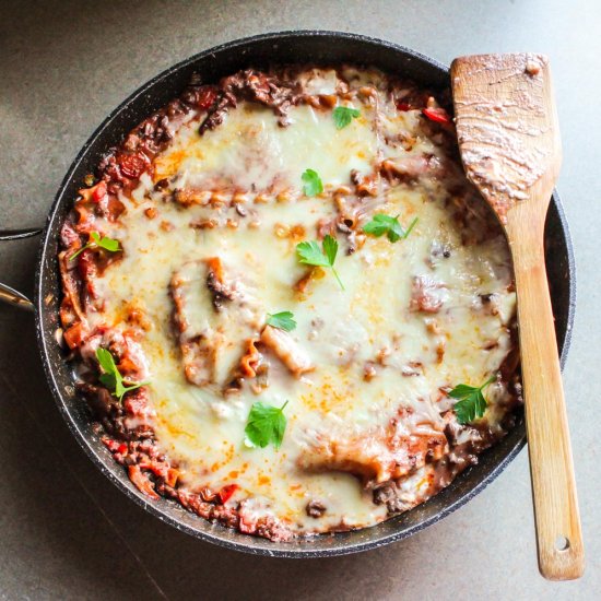 Spicy Skillet Lasagna