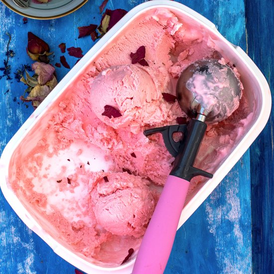 Rose Ice Cream