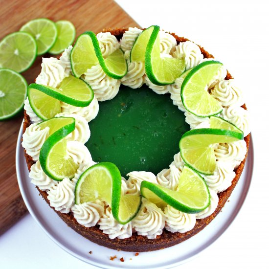 No Bake Key Lime Pie Cheesecake