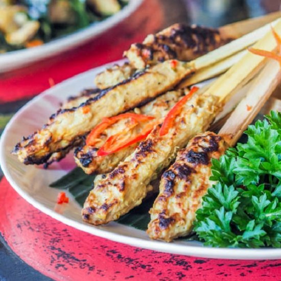 Grilled Fish Skewers