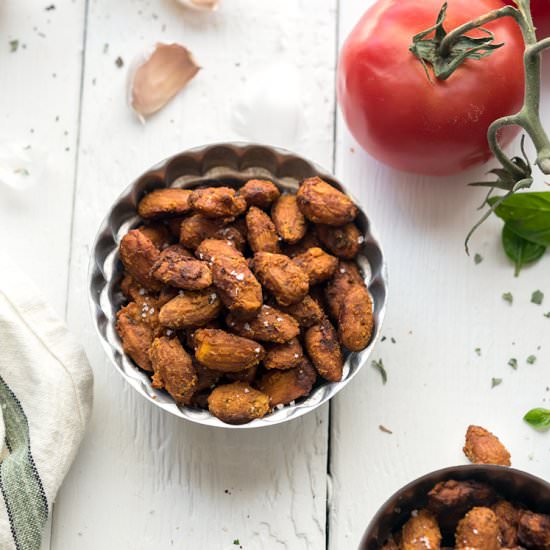 Pizza-Roasted Almonds