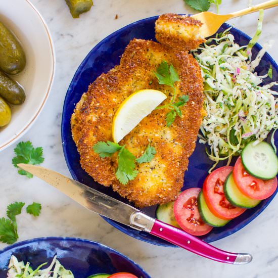 Pickle-Brined Schnitzel