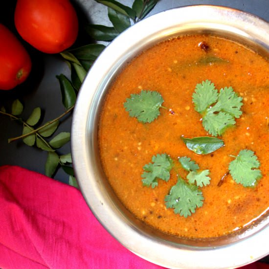 Easy Tomato Rasam Recipe