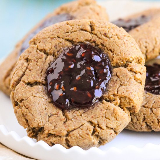 Gluten Free Thumbprint Cookies