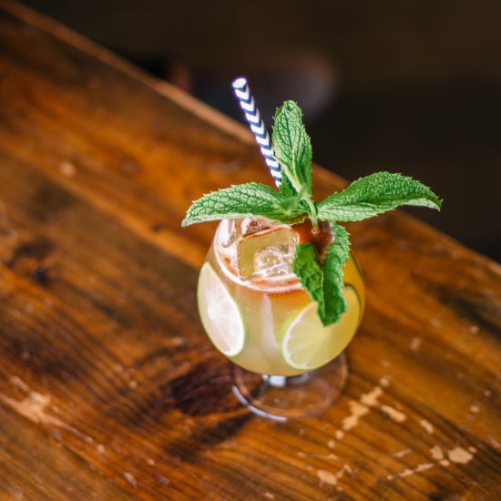 Hog Island Sacred Cenote Cocktail