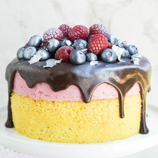 Raspberry Mousse Cake