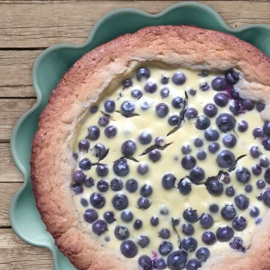 Finnish Blueberry Pie