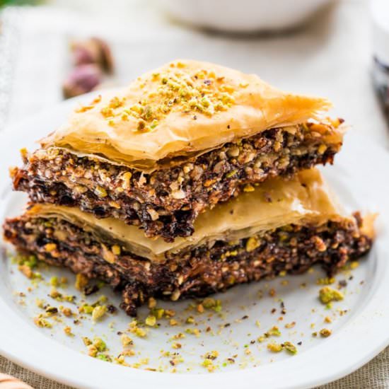 Chocolate Baklava