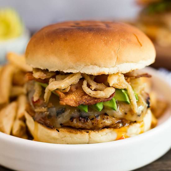 Sweet Chili Turkey Burgers