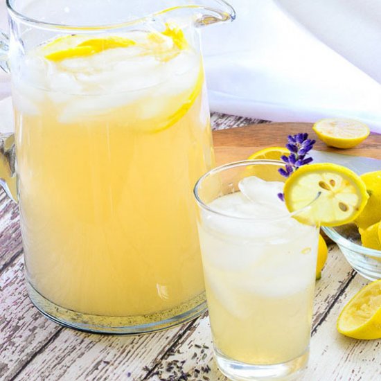 Lavender-Cardamom Lemonade