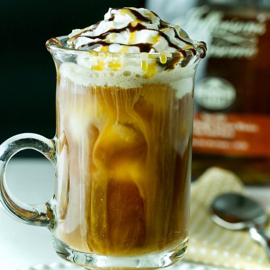 Boozy Bourbon Iced Coffee