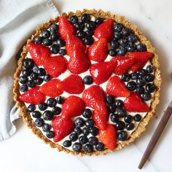 Easiest Ever Berry Tart