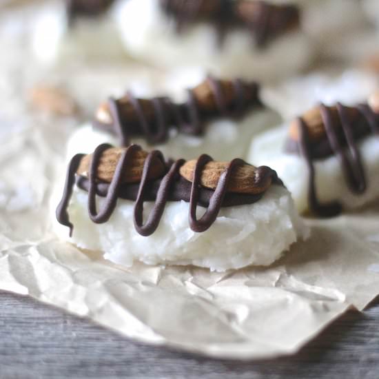 Mini Coconut Almond Bars