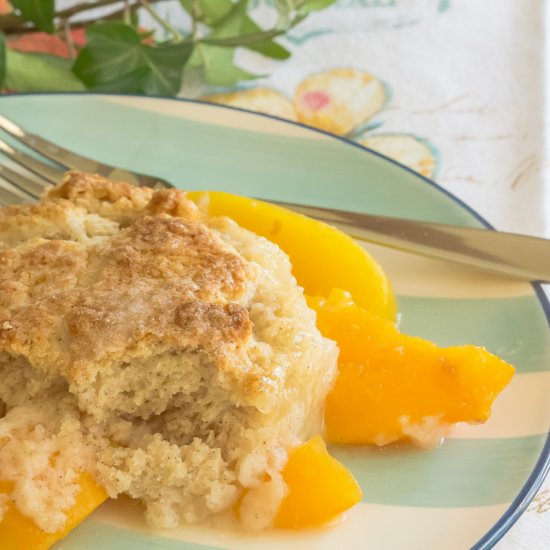 (Short-Cut) Peach Cobbler