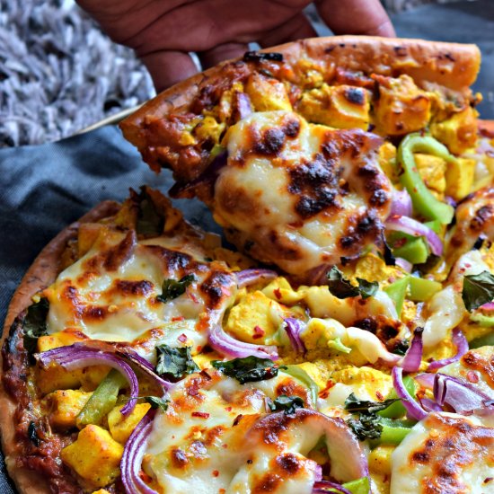 Paneer Veggie Pizza