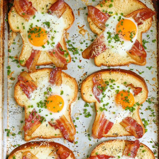 Sheet Pan Egg-in-a-Hole