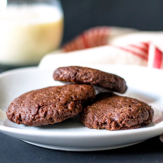 Leftover Chocolate Cake Cookies