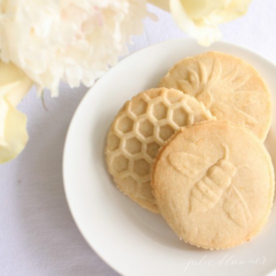 Lemon Shortbread Cookies