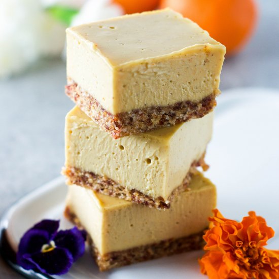 Dreamsicle Cheesecake Bars {DF}