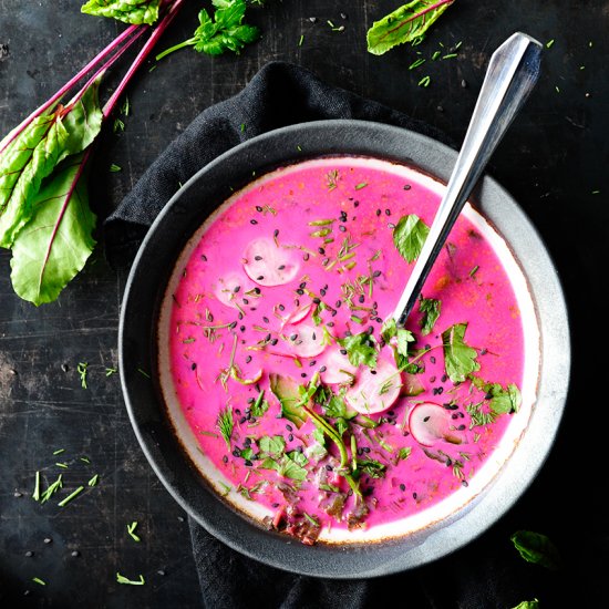 Spring Beetroot Gazpacho