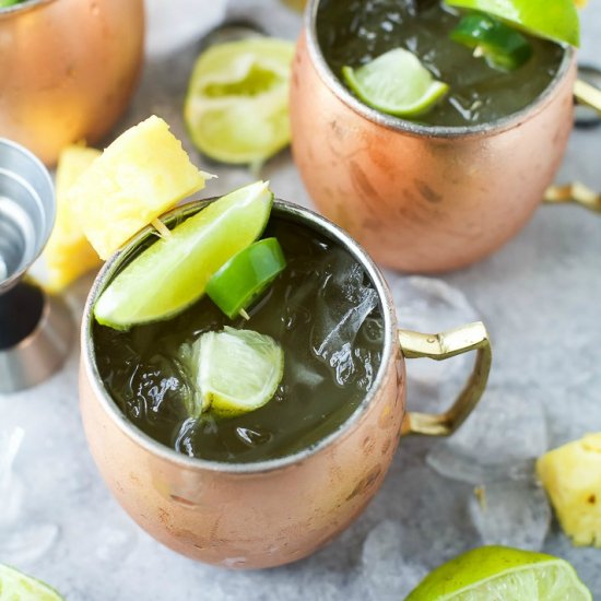 Jalapeno Pineapple Moscow Mule